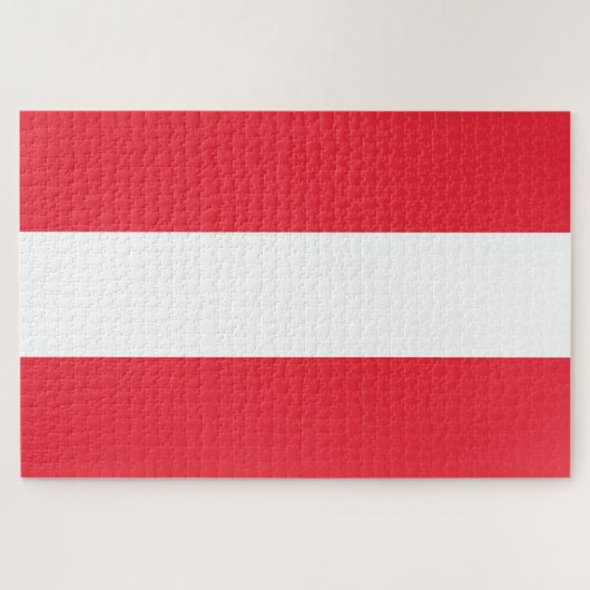 Puzzle Drapeau Autriche (Horizontal)