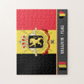 Puzzle Drapeau belge / Belgique Jigsaw Pu (Vertical)