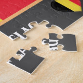 Puzzle Drapeau Belge & Pays Belge / Belgique (Côté)