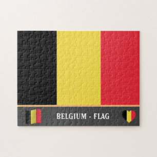 Puzzle Drapeau Belge & Pays Belge / Belgique