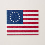 Puzzle Drapeau Betsy Ross (Horizontal)