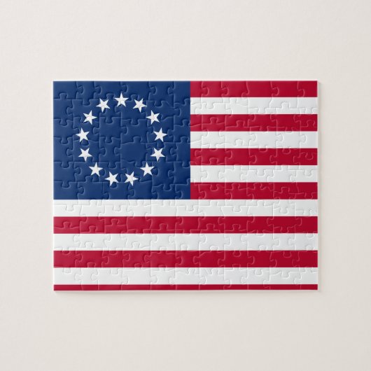 Puzzle Drapeau Betsy Ross (Horizontal)