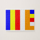 Puzzle Drapeau bouddhiste (Horizontal)