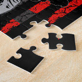 Puzzle Drapeau brésilien Jiu Jitsu Classement Étoiles et  (Côté)