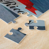 Puzzle Drapeau brillant de Rican de côte (Côté)