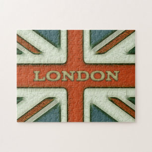 Puzzle Drapeau britannique de Londres