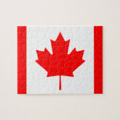 Puzzle Drapeau canadien (Horizontal)