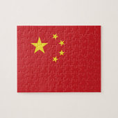 Puzzle Drapeau chinois (Horizontal)
