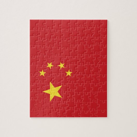 Puzzle Drapeau chinois (Vertical)
