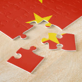 Puzzle Drapeau chinois (Chine) (Côté)