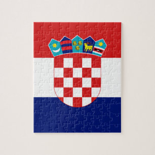 Puzzle Drapeau croate - Trobojnica