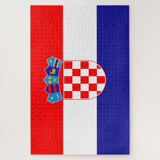 Puzzle Drapeau Croatie (Vertical)