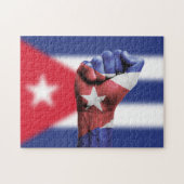 Puzzle Drapeau cubain (Horizontal)