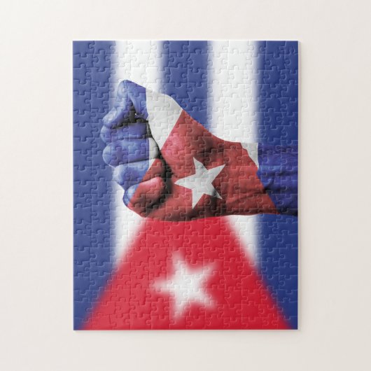 Puzzle Drapeau cubain (Vertical)