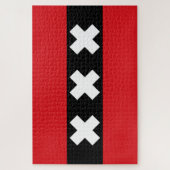 Puzzle Drapeau d'Amsterdam (Vertical)