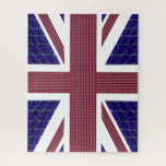 Puzzle Drapeau d'Angleterre, drapeau de Grande-Bretagne<br><div class="desc">Angleterre Drapeau, Grande-Bretagne Drapeau puzzle Le drapeau est fait avec des images de pierres précieuses : L'arrière - plan bleu sont rectangulaires en forme de saphirs bleus. Les bandes rouges sont des Rubies rectangulaires. Les étoiles sont des diamants.</div>