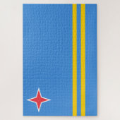 Puzzle Drapeau d'Aruba (Vertical)