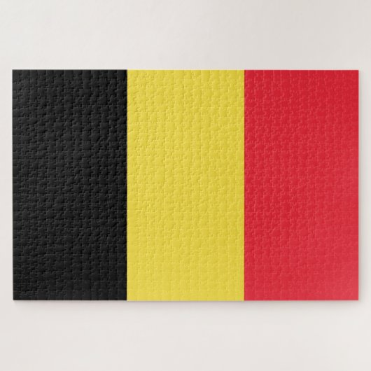 Puzzle Drapeau de Belgique (Horizontal)