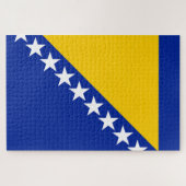 Puzzle Drapeau de BiH (Horizontal)