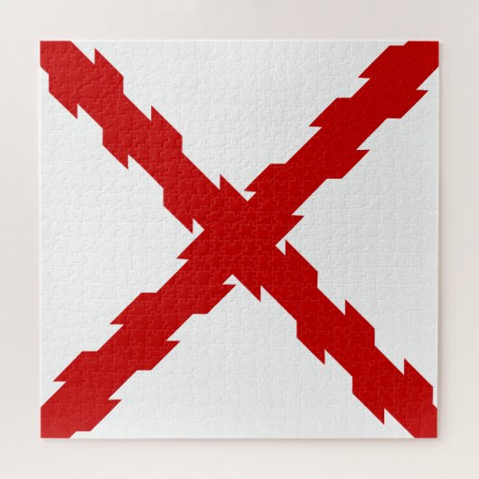 Puzzle Drapeau de Bourgogne (Horizontal)