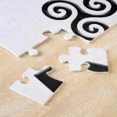 Puzzle drapeau de Bretagne (Côté)