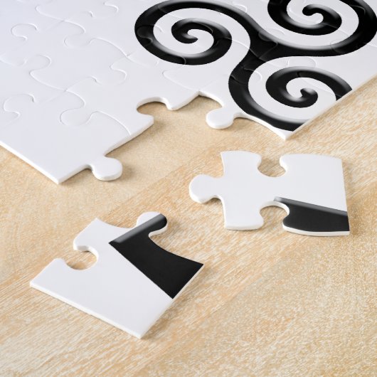 Puzzle drapeau de Bretagne (Côté)