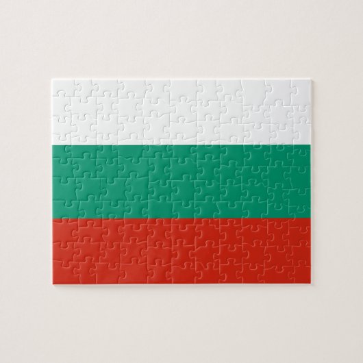 Puzzle Drapeau de Bulgarie (Horizontal)
