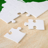 Puzzle Drapeau de carte du Pakistan (Côté)