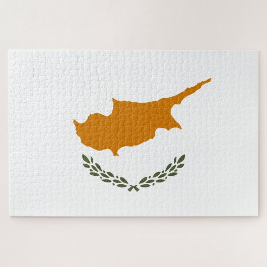 Puzzle Drapeau de Chypre (Horizontal)