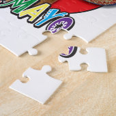 Puzzle Drapeau de Cinco de Mayo au Mexique (Côté)