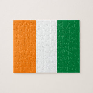 Puzzle Drapeau de Côte d'Ivoire
