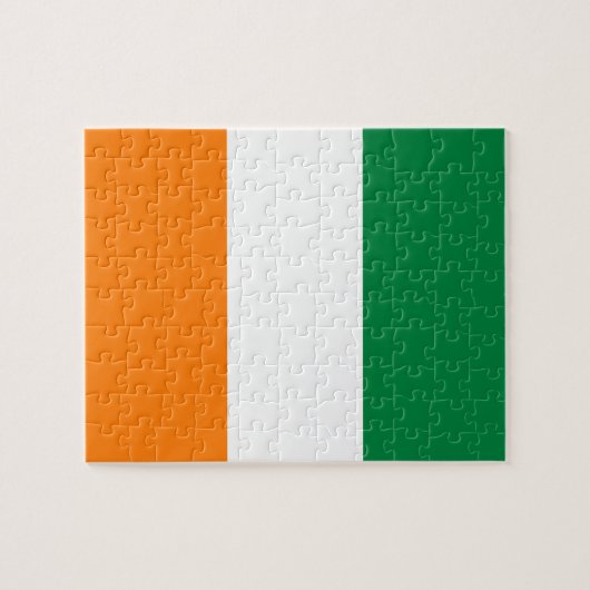 Puzzle Drapeau de Côte d'Ivoire (Horizontal)