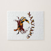 Puzzle Drapeau de crabe du Maryland (Horizontal)