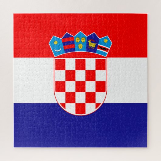 Puzzle Drapeau de Croatie (Vertical)