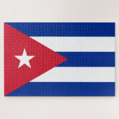 Puzzle Drapeau de Cuba (Horizontal)