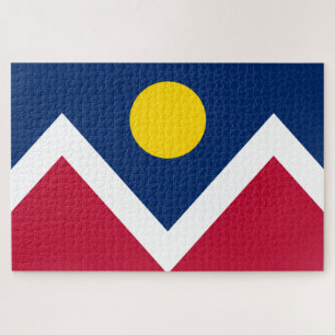 Puzzle Drapeau de Denver (Colorado, États-Unis)