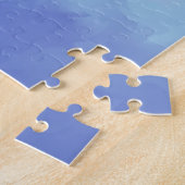Puzzle Drapeau de fierté bigenre abstrait pastel boho moe (Côté)