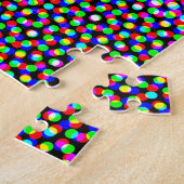 Puzzle Drapeau de fierté Cupioromantique Abstrait Tripant (Côté)