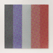 Puzzle Drapeau de fierté Cupioromantique Abstrait Tripant (Horizontal)