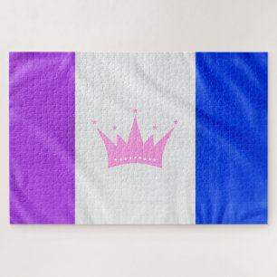 Puzzle Drapeau de fierté de la culture drag de SlipperyJo