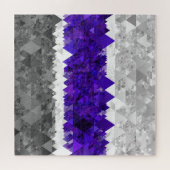 Puzzle Drapeau de fierté Greygender Boho Géométrique Mod (Horizontal)