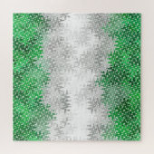 Puzzle Drapeau de fierté grisromantique abstrait ondulé t (Horizontal)