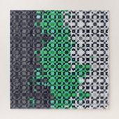 Puzzle Drapeau de fierté Neutrois Abstrait Pixelisé Tripa (Horizontal)