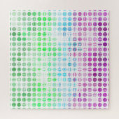 Puzzle Drapeau de fierté Toric abstrait boho éclectique G (Horizontal)