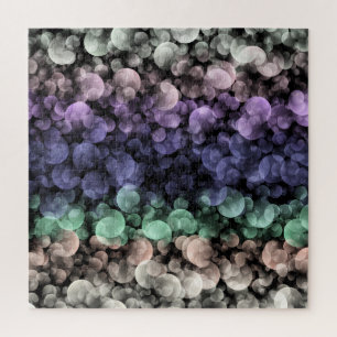 Puzzle Drapeau de fierté Uingender Boho Groovy Bulles Écl