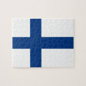 Puzzle Drapeau de Finlande (Horizontal)