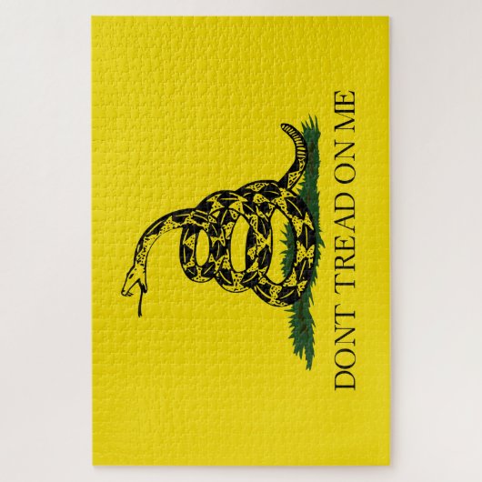 Puzzle Drapeau de gadsden (Ne pas me filer) (Drapeau de s (Vertical)