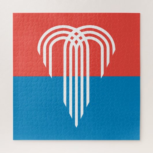 Puzzle Drapeau de Kansas City (Missouri) (Vertical)