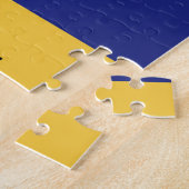 Puzzle Drapeau de la Barbade (Côté)
