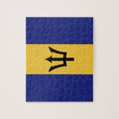Puzzle Drapeau de la Barbade (Vertical)